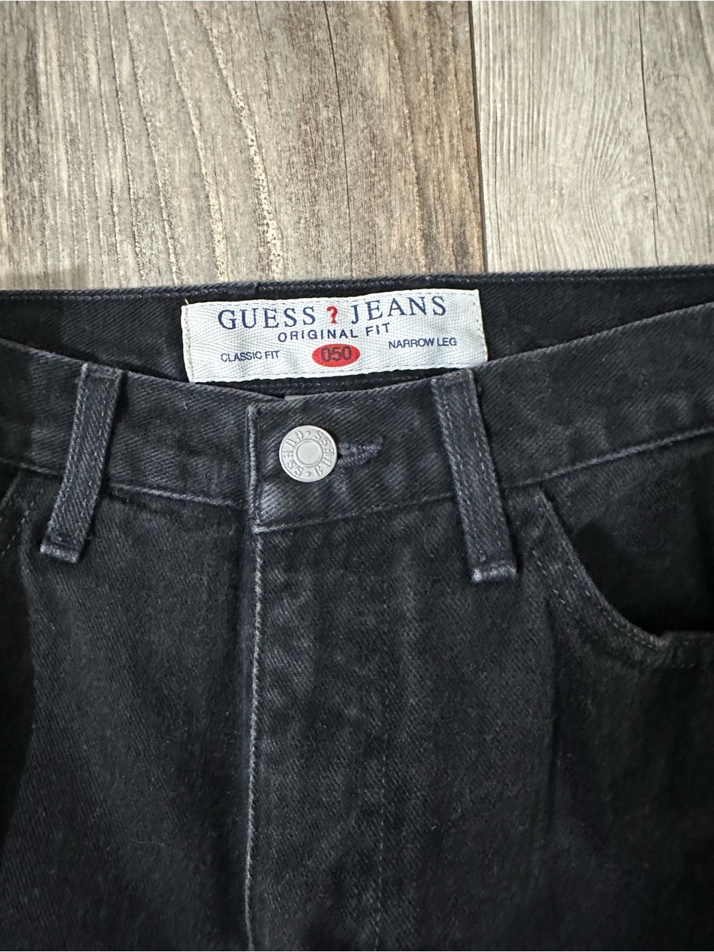 GUESS Black Slim Men's Jeans